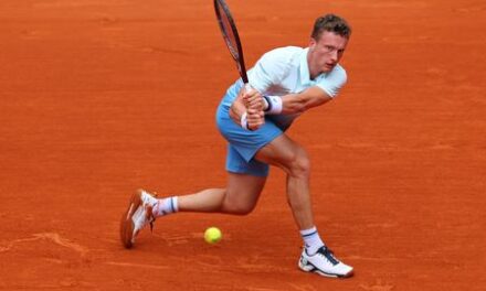 Tennis-Lehecka more than happy to win three games against red-hot Sinner