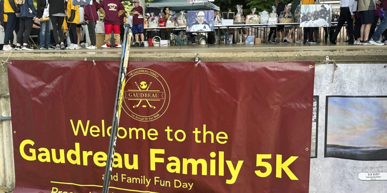 Thousands take part in Gaudreau Family 5K walk and run in honor of brothers John and Matthew