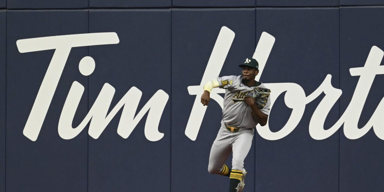 Home sweet homer: Athletics rookie Denzel Clarke’s 1st major league HR comes in his native Toronto