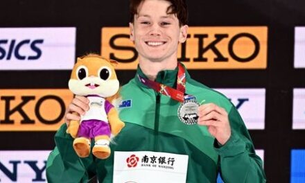 Athletics-Kennedy becomes first Australian to crack 10 second barrier in 22 years
