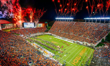 Kickoff times set for three more Virginia Tech football games