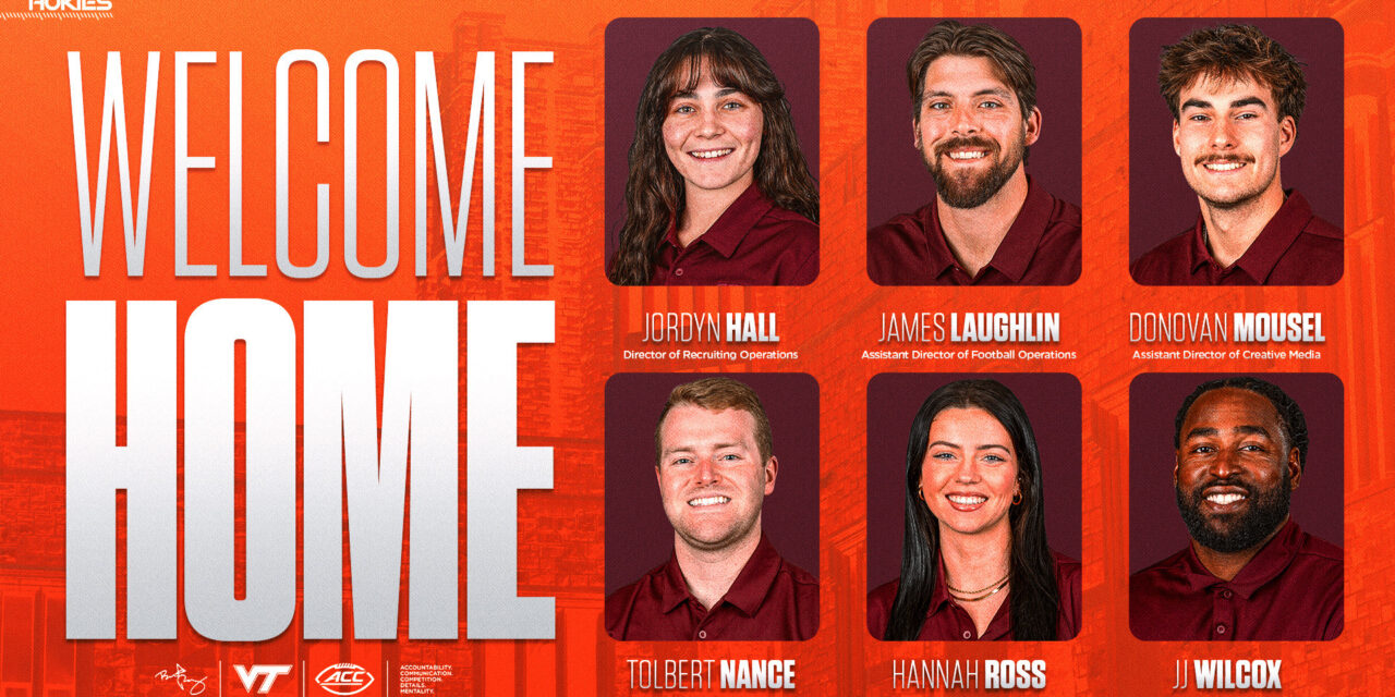 Virginia Tech football announces several support staff hires