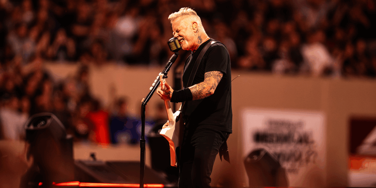 Enter Sandman by Metallica in Lane Stadium