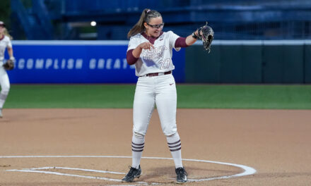 Lemley pitches one-hit shutout in 4-0 ACC Quarterfinal win