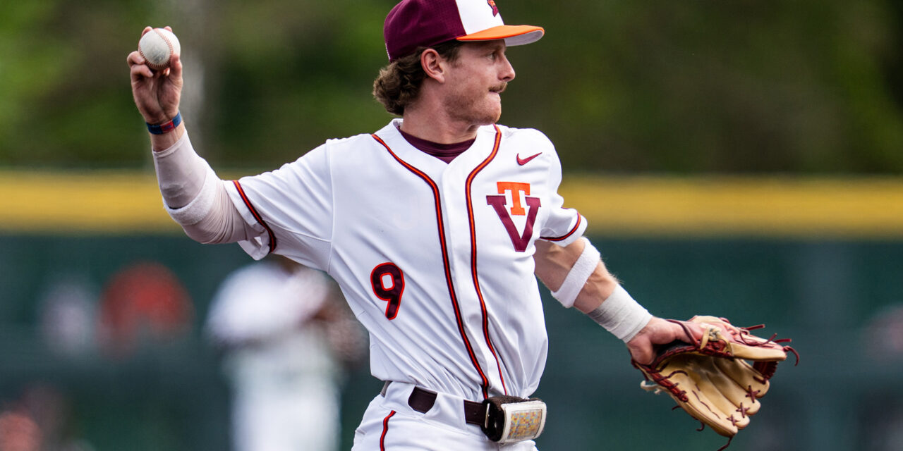 Clay Grady’s bat, glove shine for Hokies during 6-5 win against Mercer