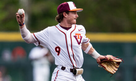Clay Grady’s bat, glove shine for Hokies during 6-5 win against Mercer