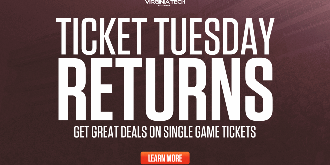 Ticket Tuesday returns, set to begin next week