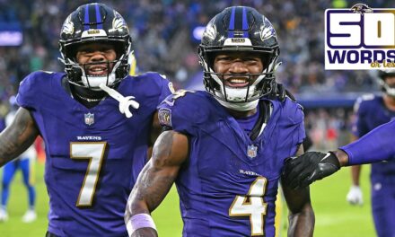50 Words or Less: Ravens Wide Receivers Have Become a Team Strength