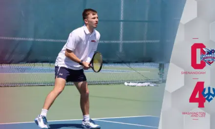 Men’s Tennis Defeated by No. 23 Washington and Lee in Conference Tournament