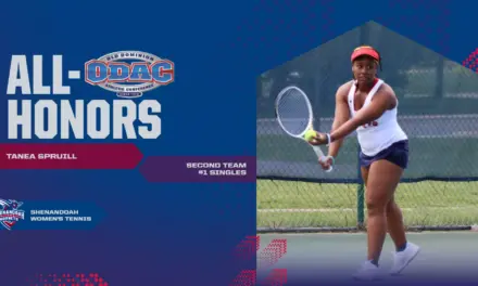 Spruill Earns Second Team All-ODAC Honors