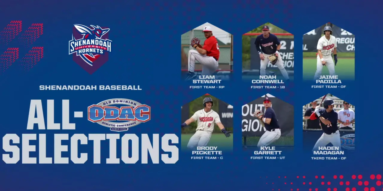 Six Hornets Earn All-ODAC Baseball Honors; Five Named to First Team