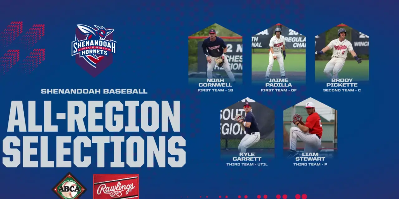 Five Hornets Earn ABCA/Rawlings All-Region Honors