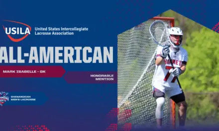 Isabelle Becomes First All-American in Program History