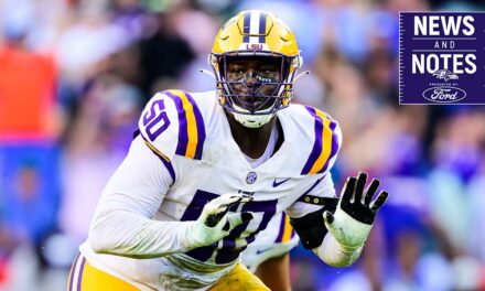 News & Notes: Rookie Emery Jones Jr. Sidelined by Labrum Injury