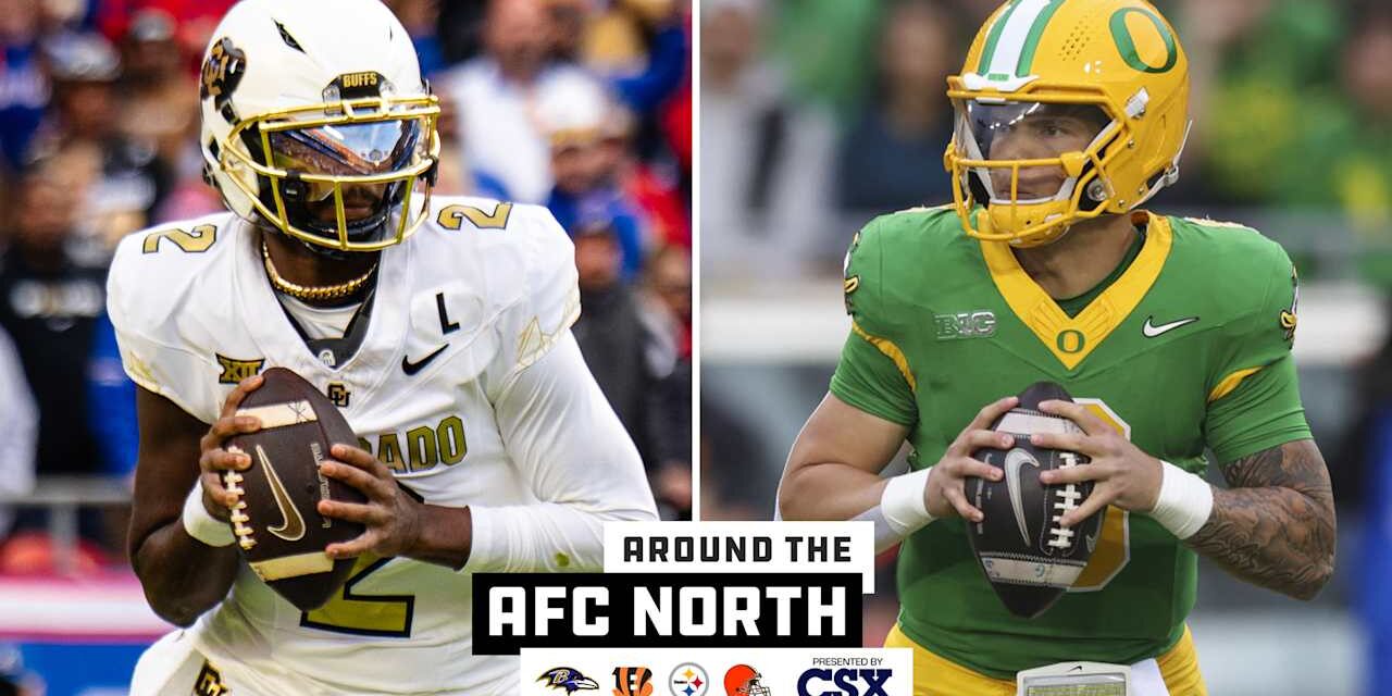 Around the AFC North: Shedeur Sanders, Dillon Gabriel Competition to Begin at Browns Rookie Minicamp