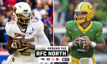Around the AFC North: Shedeur Sanders, Dillon Gabriel Competition to Begin at Browns Rookie Minicamp