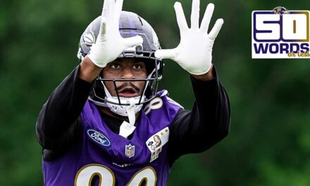 50 Words or Less: It’s Clear the Ravens Are Fit and Focused