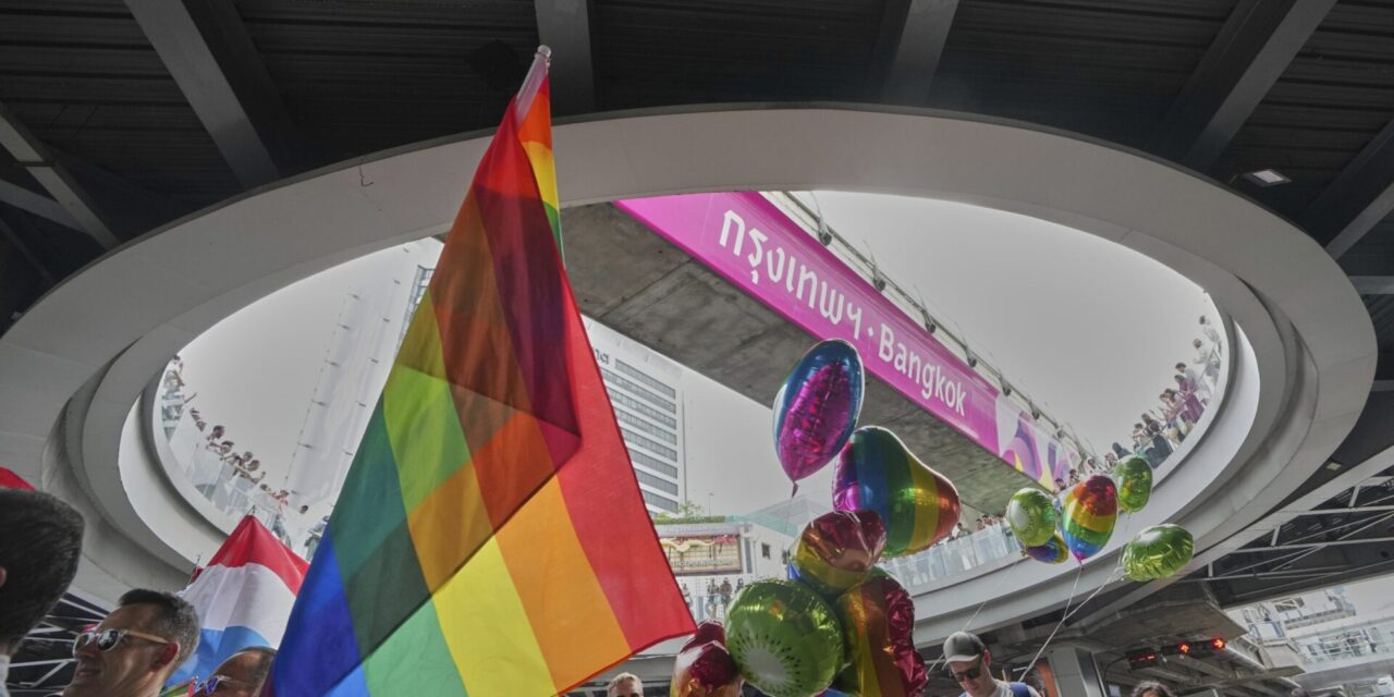 AP PHOTOS: Thailand kicks off Pride Month with a parade in Bangkok