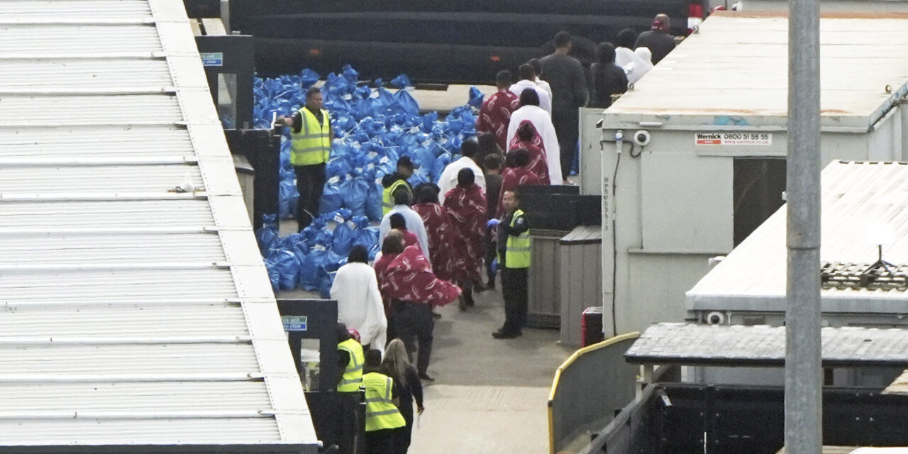 The number of migrants reaching the UK in small boats in a single day hits a 2025 high