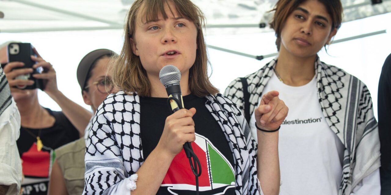 Climate activist Greta Thunberg joins aid ship sailing to Gaza aimed at breaking Israel’s blockade