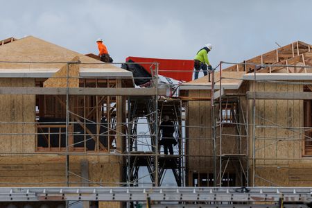 US construction spending falls in April on weakness in single-family housing projects