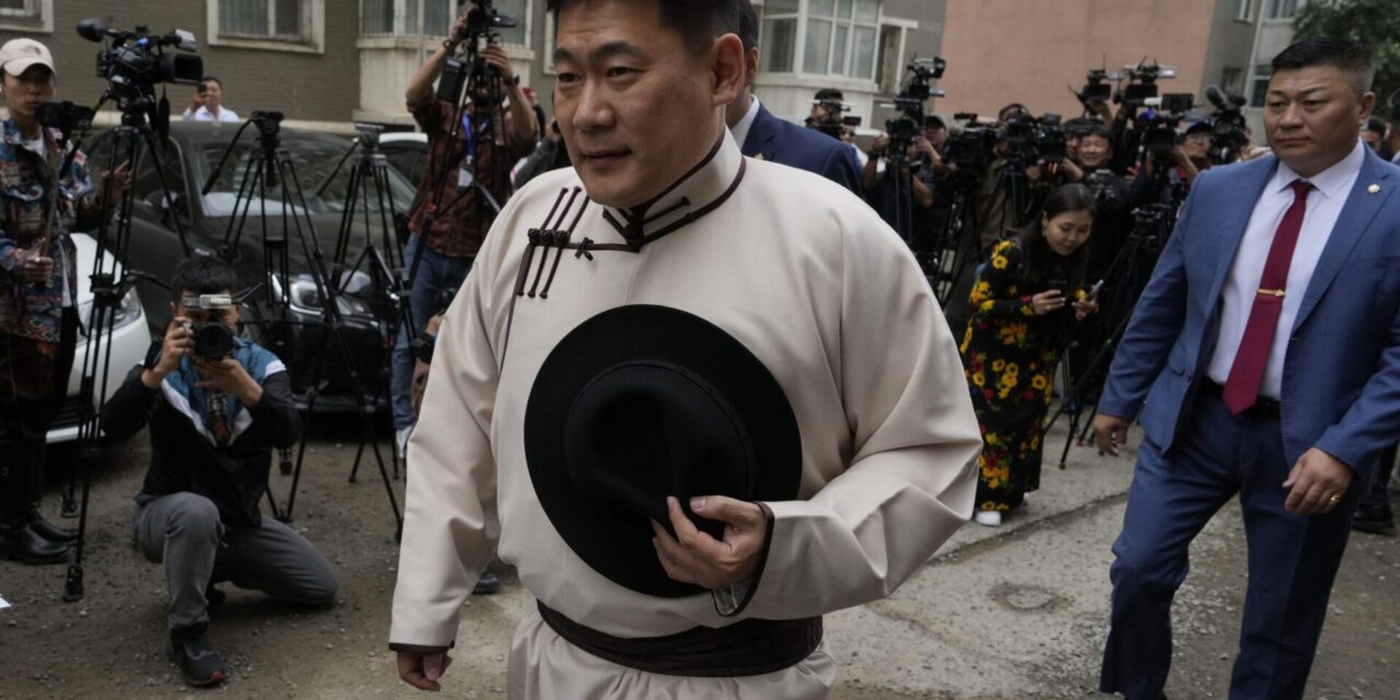 Mongolia’s prime minister resigns after losing a parliament vote of confidence after protests
