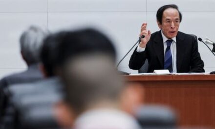 BOJ’s Ueda says economy can withstand hit from US tariffs
