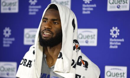 ‘The heat got to us:’ Giants’ practice ends with a fight as players push, shove and throw punches