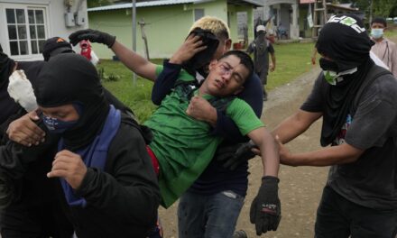 Protesters and police clash in eastern Panama