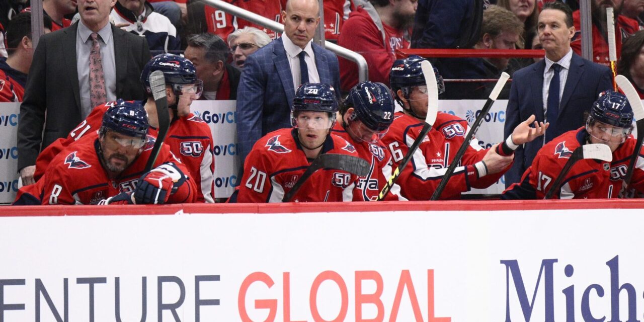 Washington Capitals’ Spencer Carbery wins the Jack Adams Award as NHL coach of the year