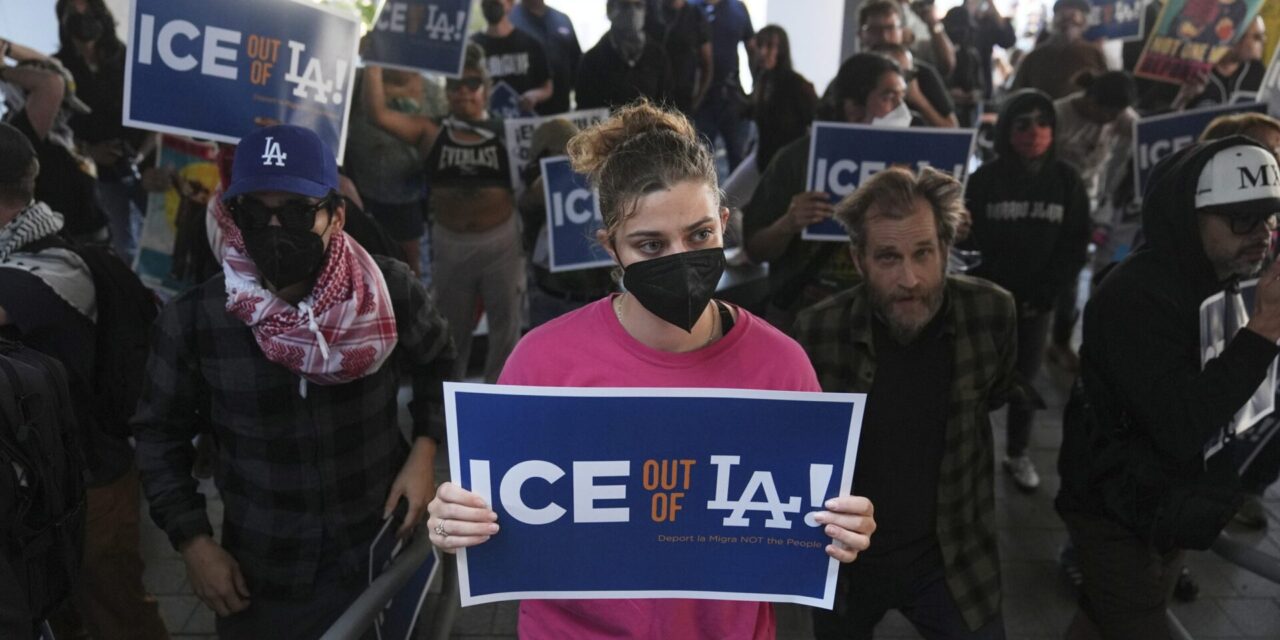 Immigration authorities extend activity in Los Angeles area amid street protests