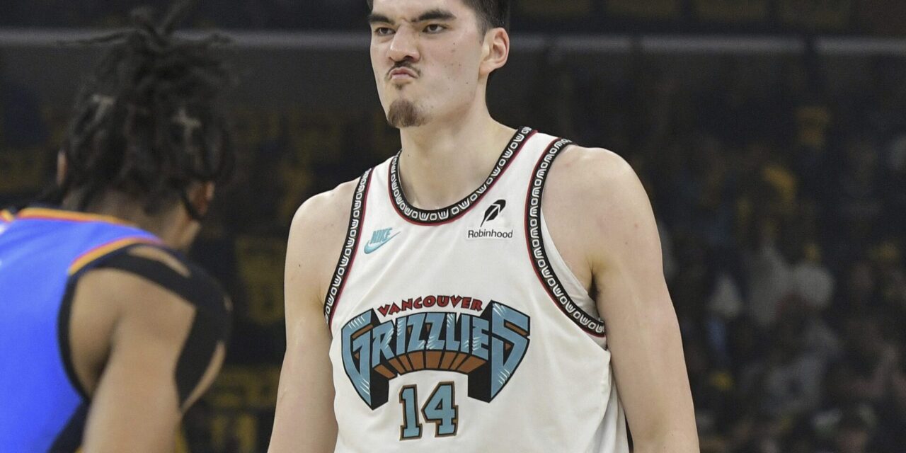 Grizzlies’ Zach Edey will have surgery after re-spraining his left ankle