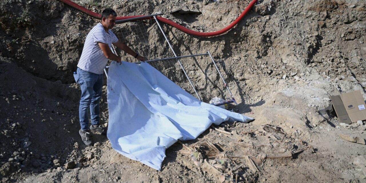 More bodies of executed civil war-era prisoners uncovered under Greek city park