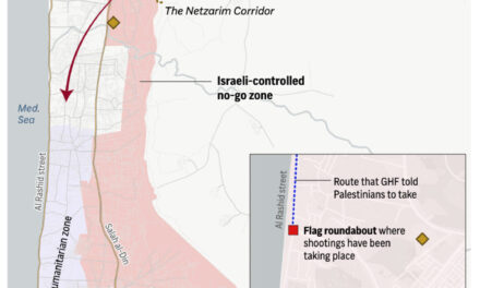 Palestinians say at least 4 killed by Israeli fire near aid site. Israel says it fired warning shots