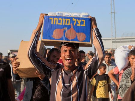 Palestinians’ dangerous ordeal to reach Israeli-approved aid