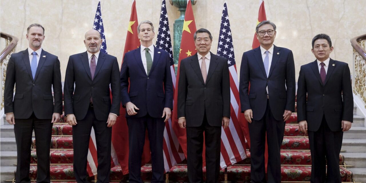 US-China trade talks in London enter their second day