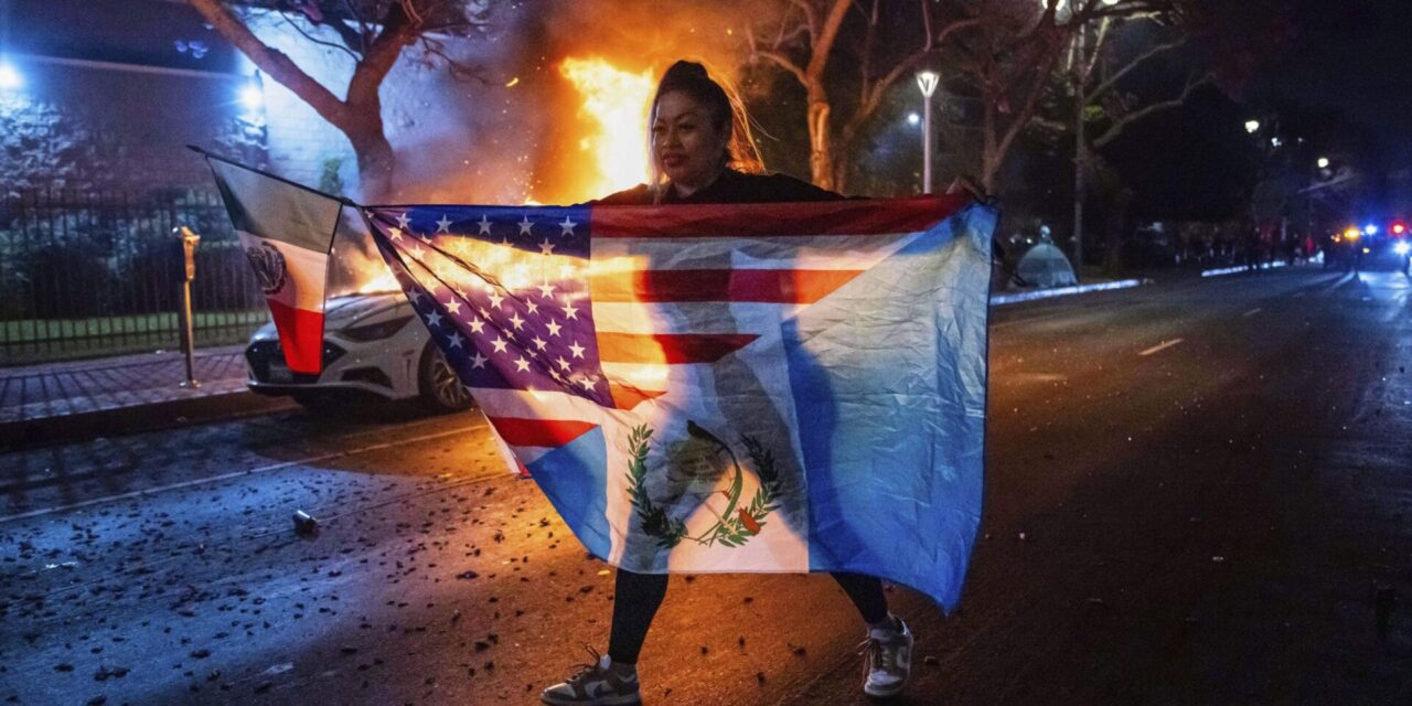 CNN correspondent and crew detained and escorted from Los Angeles protest zone