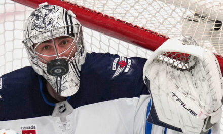 Winnipeg’s Connor Hellebuyck is 6th goalie in NHL history to win Hart and Vezina in the same year