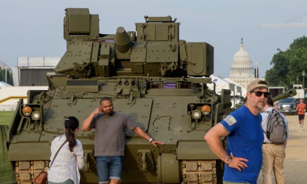 Trump is finally getting his chance to try to top France with a grand military parade in DC