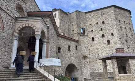 Earthquakes damage centuries-old monasteries in a secluded religious community in Greece