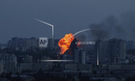 A Russian missile and drone attack across Ukraine kills 3 in the capital Kyiv