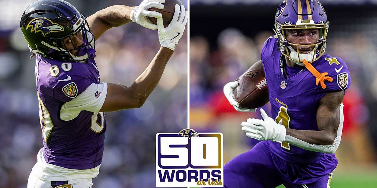 50 Words or Less: Ravens’ Roster is Packed With Ascending Young Players