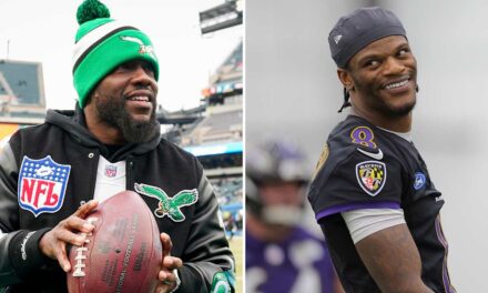 Lamar Jackson, Kevin Hart Chill Out on Comedian’s Show