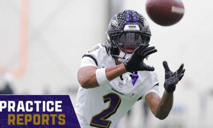 Practice Report: Ravens Defense Shows out in Front of Jaire Alexander