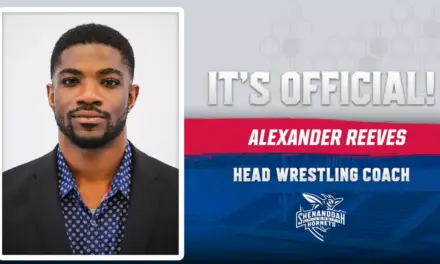 Reeves Named Head Coach of Shenandoah Wrestling