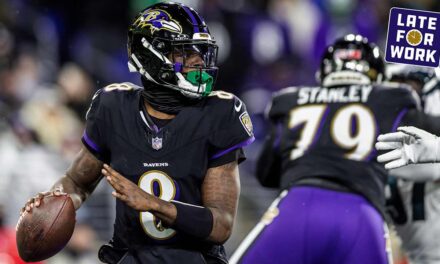 Late for Work: Lamar Jackson Makes Big Jump Up in Chris Simms’ Annual Quarterback Rankings