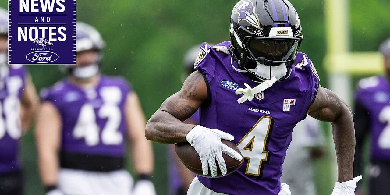 News & Notes: Zay Flowers Is Healthy and Todd Monken Wants to Get Him the Ball More
