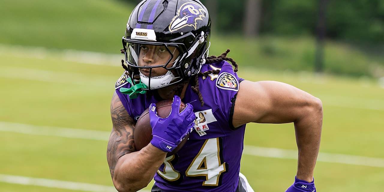 Keaton Mitchell Feels Better Now Than He Did as a Rookie